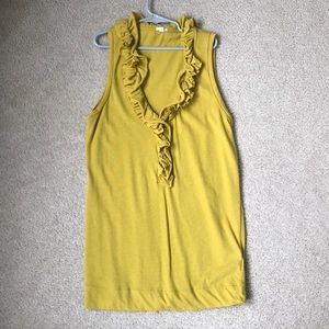 JCrew Ruffle Tank